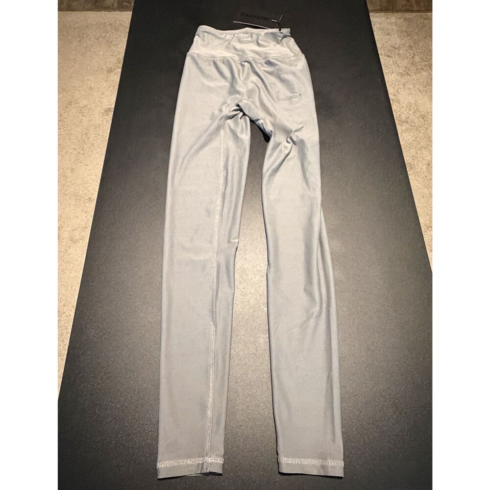 DAILYSZN Womens Daily Tight Leggings XS Gray High Rise Stretch Athletic NWT